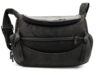 Sony LCS-AMSC3 Black Multi Compartment Pockets Shoulder Strap Soft Carrying Case