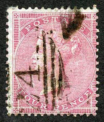 SG62 4d Carmine Wmk Small Garter Used | eBay