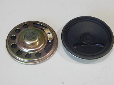 16 OHM 2.25" 57mm SMALL AUDIO SPEAKER ARDUINO RASPBERRY Pi PROJECT - LOT OF 2