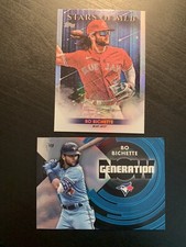 2022 Topps Bo Bichette Generation Now #GN29 Stars Of MLB #SMLB30 Blue Jays Card