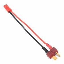 Deans Nylon T Plug Male to JST Female Adapter 20awg 10cm Battery Hobby Toy FPV