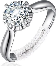 Ring Size Adjuster for Loose Rings, 12 Pack 4 Sizes Any Sizer, Invisible Guards