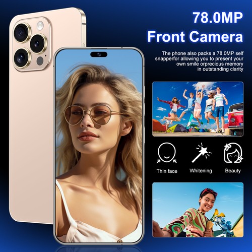 2025 New i16 Pro Max 6.8" Android 14 Smartphone Unlocked Dual SIM/8000mAh - Picture 8 of 23