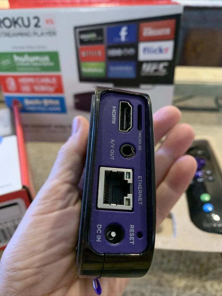 Медиастример Roku 2 XS модель 3100R с пультом дистанционного управления адаптер питания переменного тока НЕ ПРОТЕСТИРОВАН - Изображение 4 из 4