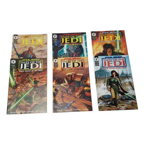Star Wars Tales of the Jedi Dark Lords of the Sith  1-6 Complete Set Very Nice