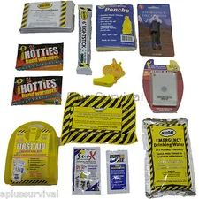 Cold Weather Snow Emergency Survival Car Auto Vehicle Camping First Aid Kit