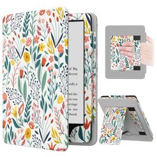 MoKo Kindle Paperwhite Case 7/6.8in 12th 11th Gen 2024 2021 Auto Sleep Flowers