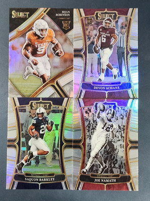 2023 Select Draft Picks Football SILVER PRIZMS You Pick - 2 Card Minimum