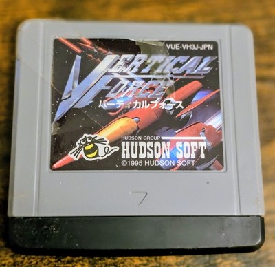 Nintendo Virtual Boy Vertical Force Game EXCELLENT Condition Works Tested.