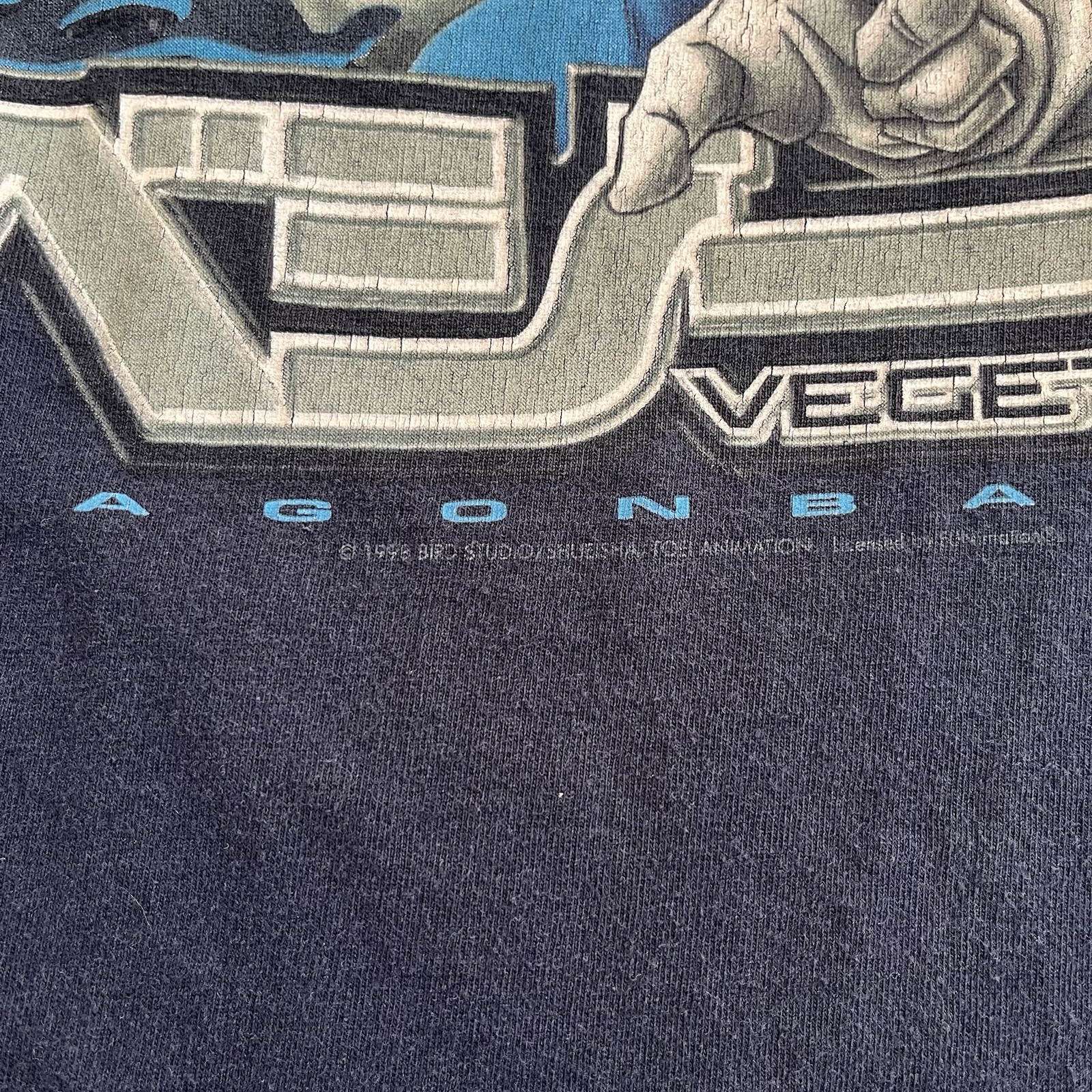 Vintage 1998-2000 Dragon ball Z Vegeta Super Saiyan Tee Medium image 3