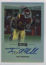 2016 Leaf Metal Draft Tre Madden #BA-TM1 Auto 0f8