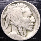 1916 P Indian Buffalo Nickel 5c US Coin Philadelphia Mint FS-402 "2 Feathers"