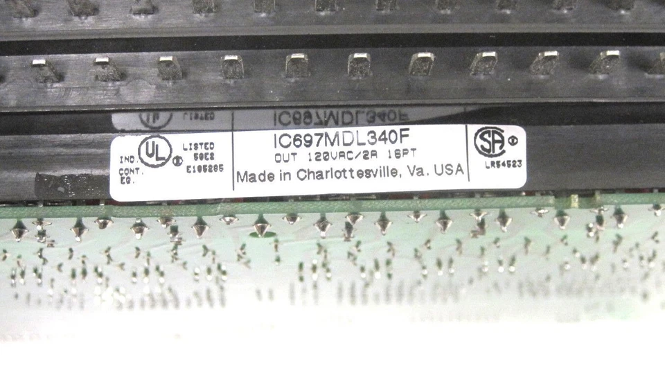 GE FANUC IC697MDL340F 16 POINT OUTPUT MODULE REFURBISHED - Image 4 of 4