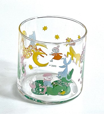Japan Yamaka Shoten Mumin 80th anniversary Play Art Snufkin 330ml Glas Becher