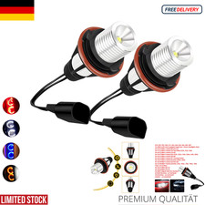 2X Angel Eyes Halo LED Gefroren Wei� Gl�hbirnen F�r BMW E39 E60 E61 E64 E83 E53