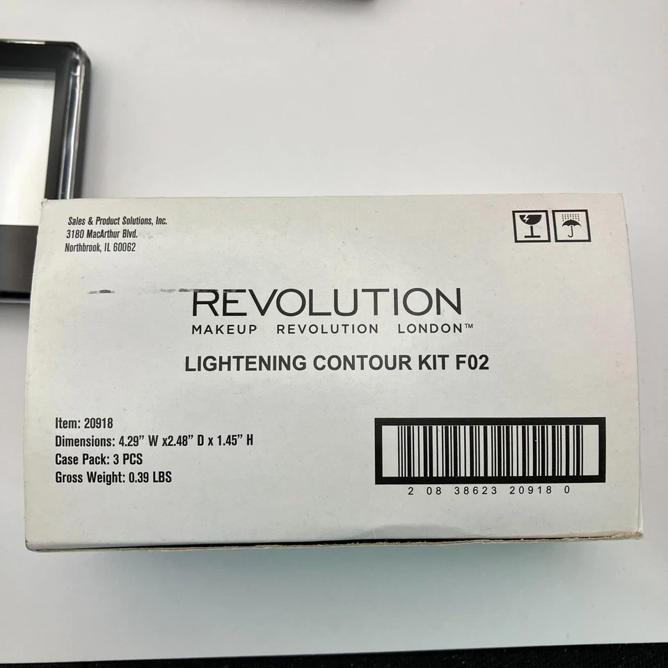 Revolution Ultra Cream Contour Kit Lightening Contour F02 0.28 OZ Pack Of 3 Pcs - Image 4 of 4