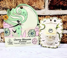 Disney Nightmare Before Christmas Sheet Mask Lip Gloss Mini Beauty Gift Set