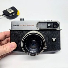 Argus Instant Load 284 40mm F2.8 CINTAGON Coated Lens Vintage Camera Untested