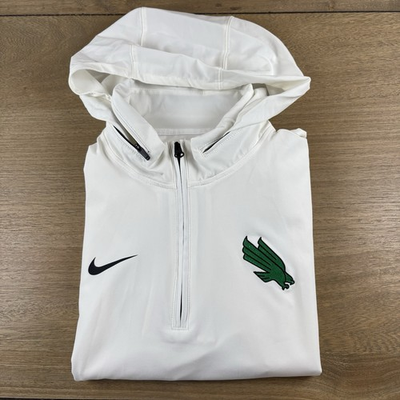 #ad Nike x UNT North Texas Mean Green Team Player Issue S S Hood Shirt Men’s S $99.99