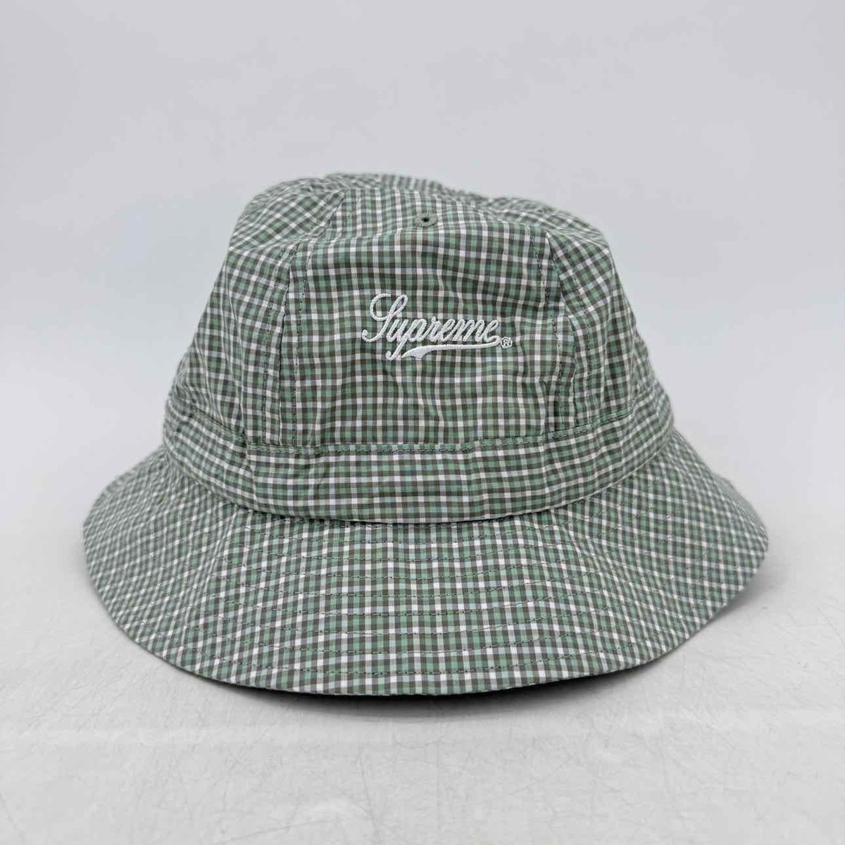 Supreme CORDURA グリーンチェックキャップ Supreme - Cordura Plaid Camp Cap Olive – HOMEGAME TOKYO