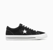 Converse Cons One Star Pro Suede - Black/White [171327C] Mens CHOOSE SIZE