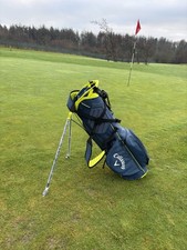 Callaway Fairway C Stand Bag 6 Way Divider With Strap Blue/Green -  Brand New!