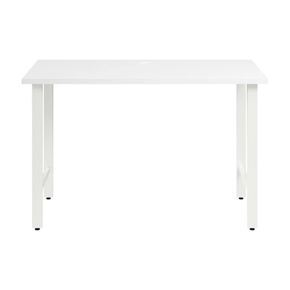 Bush Business Furniture Hustle 48W x 24D Computer Desk with Metal Legs in Whi... - Image 2 of 4
