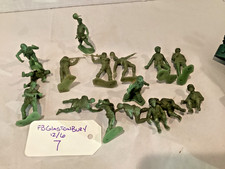 Vintage Marx Battleground playset 54mm US infantry soldiers figures