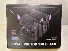 Thermalright Royal Pretor 130 CPU Cooler, 6 Heat Pipes, Twin-Tower, AM4/AM5