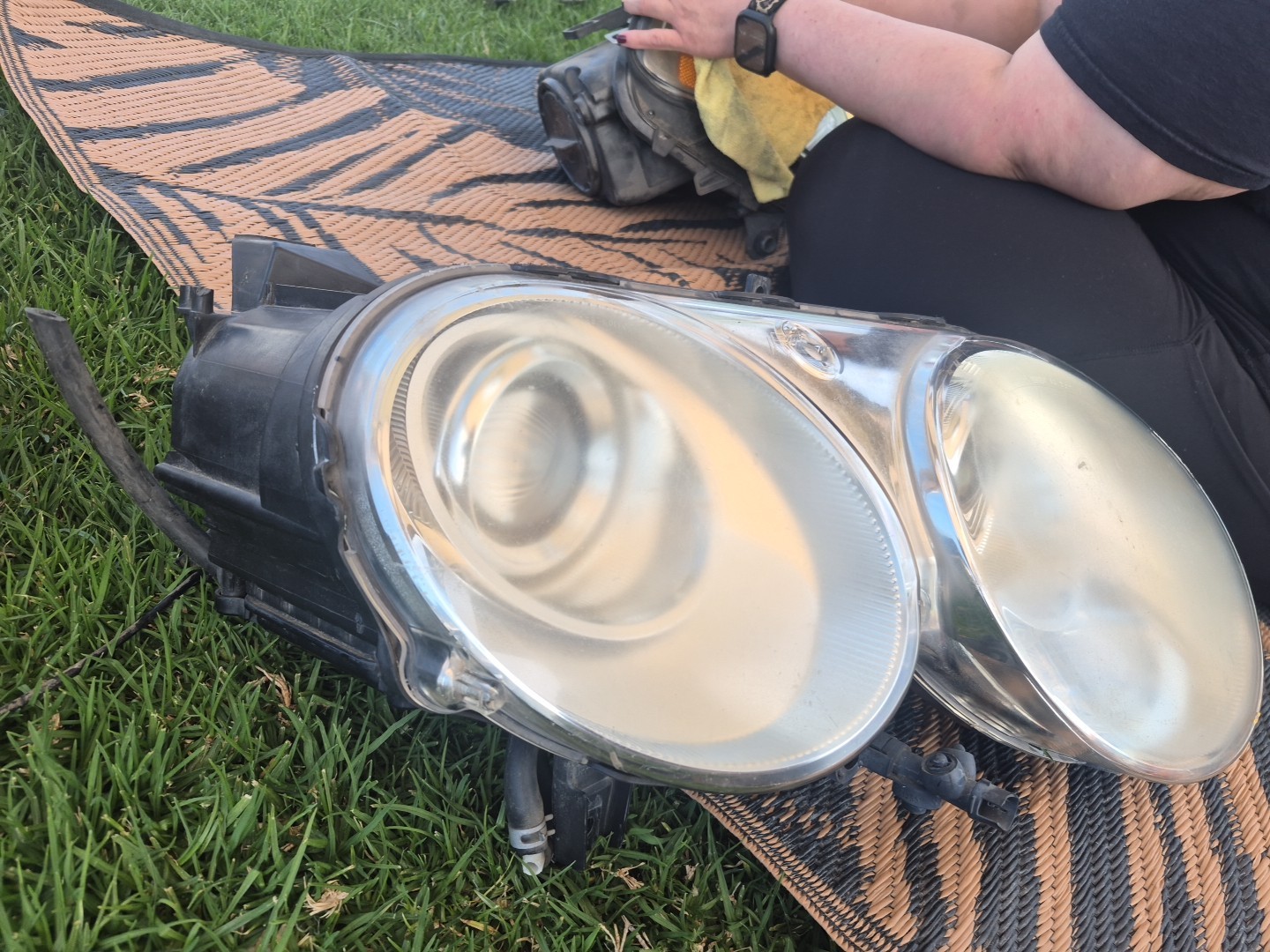 03-08 Bentley Continental GTC GT Flying Spur Right Headlight Lamp Xenon OEM