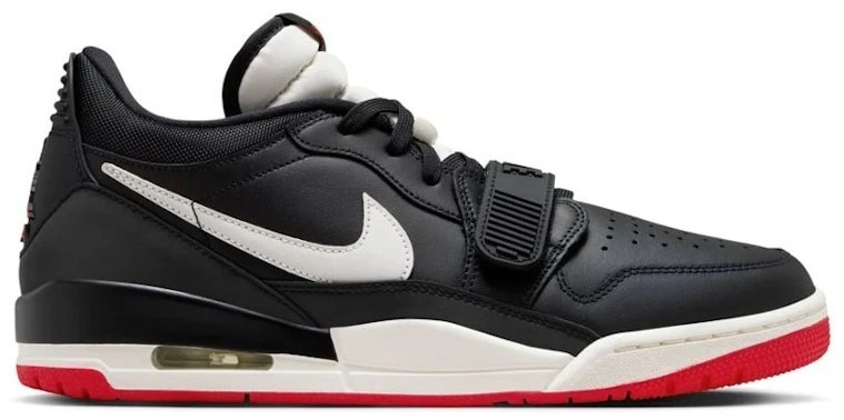 Jordan Legacy 312 Low Black Sail University Red