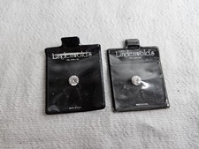 2 Vintage Lindenwold’s Fine Jewelers Round Clear Faceted Cubic Zirconia Stones