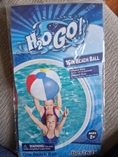 Bestway H2O-GO 20 inch 51 cm Inflatable Beach Ball Multi-Color Panels