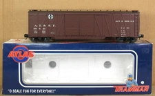 Atlas O 2001507-1 Santa Fe 50' Single-Sheathed Boxcar O-Gauge NOS