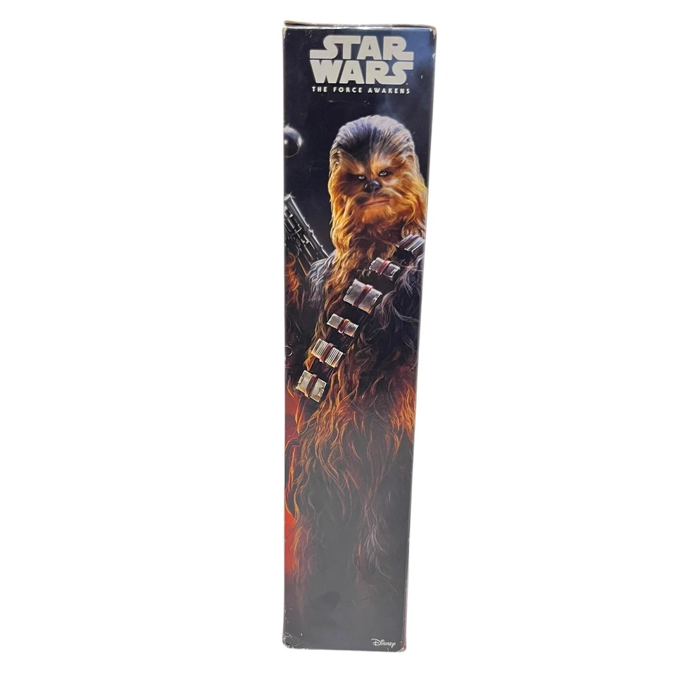 Figura de acción de Chewbacca de 12 pulgadas de Star Wars The Force Awakens Hasbro Box Wear Foto 2 de 4