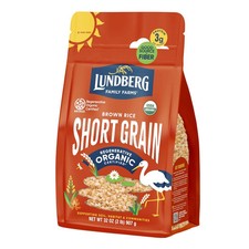 Lundberg Family Farms Organic Short Grain Rice, Brown, 32 oz