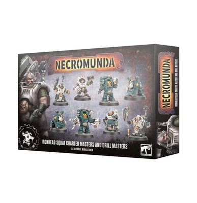 Ironhead Squat Charter Masters and Drill Masters Necromunda Warhammer