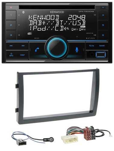 Kenwood CD 2DIN DAB USB MP3 Bluetooth Autoradio für Nissan Altima L31 2005-2006 - Bild 1 von 8