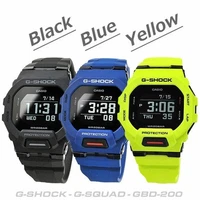 Casio G-Shock G-SQUAD GBD-200-1A/2/7/9 5Series Bluetooth New in Box Japan🔥