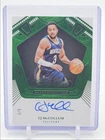 CJ MCCOLLUM 2024-25 FLAWLESS SHADE SIGNATURES EMERALD PELICANS AUTO 5/5 Q6438