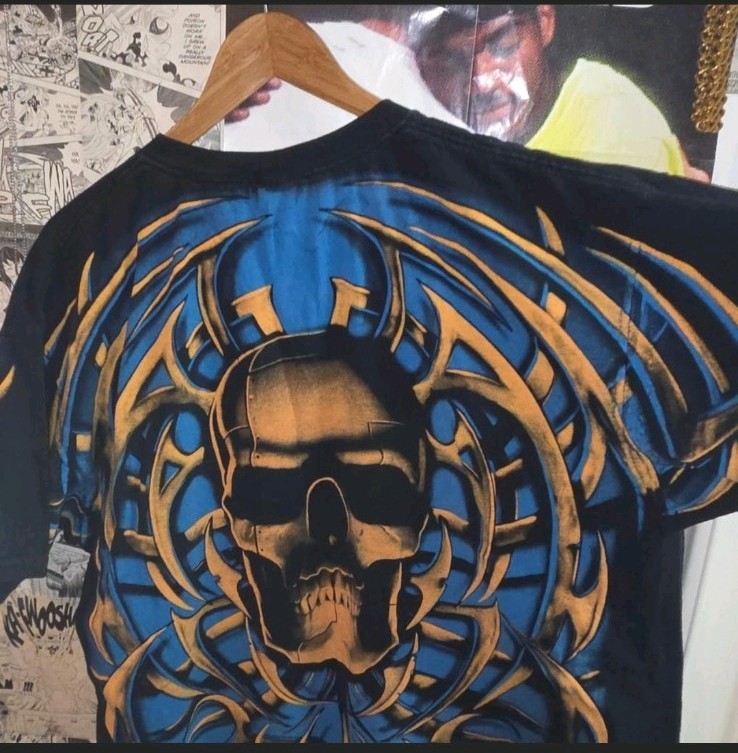 *RARE* -*HOLY GRAIL*  Authentic vintage 1998 Liquid Blue (AOP)-2 Sides image 2
