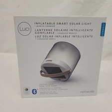 MPowerd Luci Inflatable Smart Solar Lantern Light with Mobile Charging, Connect