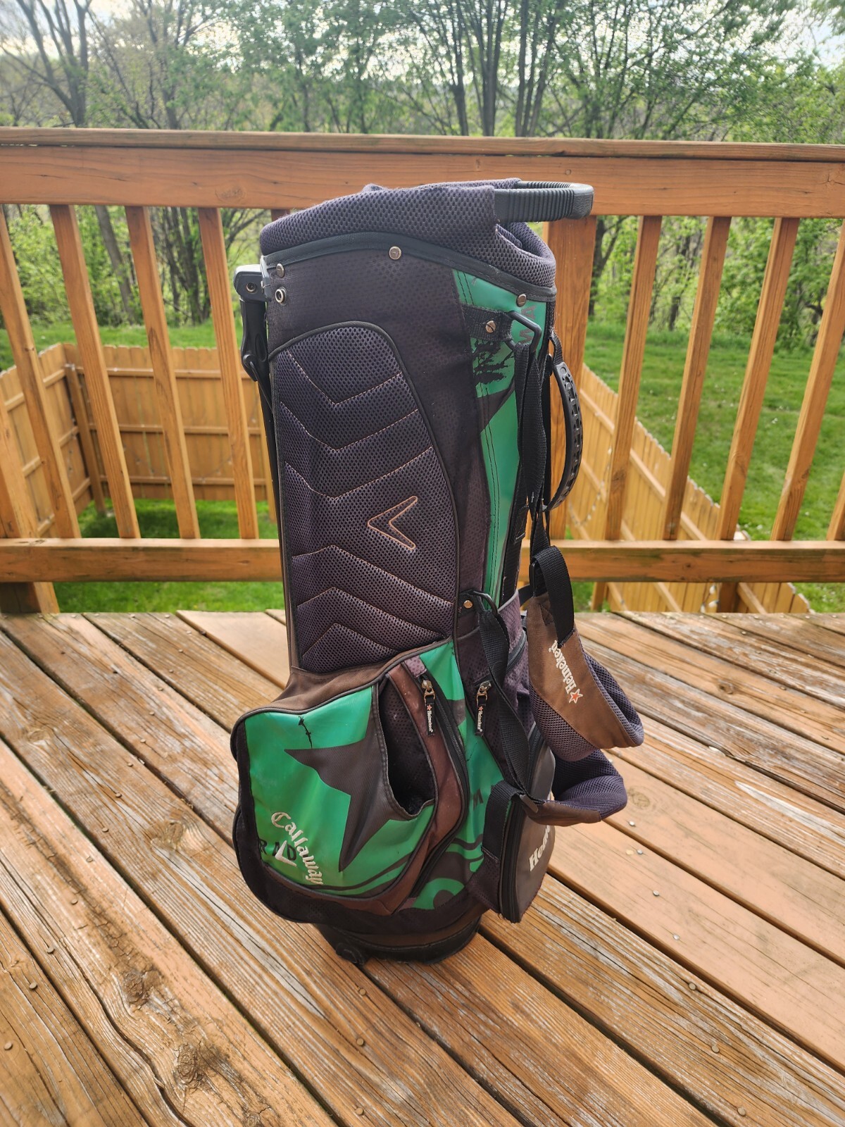 Callaway Limited Edition Heineken Golf 7Way Stand Bag Heineken Black