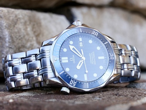 Authentic Omega Seamaster Blue Dial 
