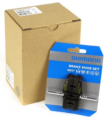 Shimano MTB M65/T Fahrrad Bremsgummi Bremsbeläge Bremsschuhe für Cantilever