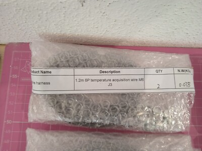 ShenZhen HuiLy Wire Harness 1,2m 6P Temperature Acqusition Wire M6 J3 2Stk 0,1_5