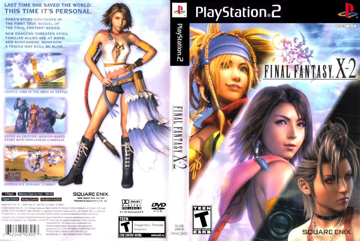 Final Fantasy X-2  (PS2) Gameplay 