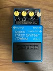 BOSS PS-2 Digital Pitch Shifter Delay MIJ Cannot be used with 9V batteries.