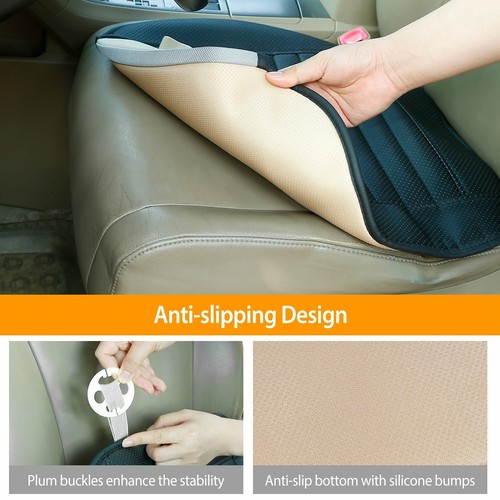 Universal Car Front Rear Seat Cushion Cover Protector Non-Slip Pad Auto Chair - Picture 5 of 13