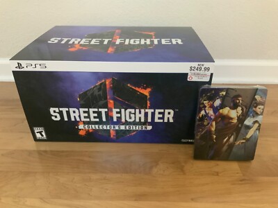 Street Fighter 6: Collector's Edition Sony PS5 & EXTRA STEELBOOK!  New, sealed